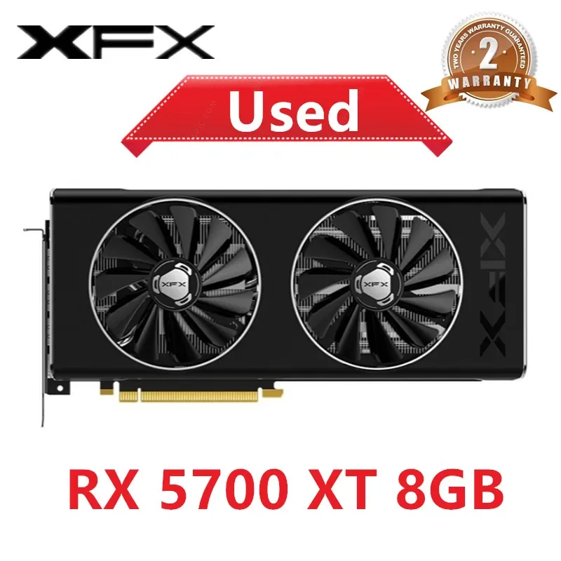 Rx 5700 Xt 8Gb Video Card - Tarjeta Gráfica XFX RX 5700XT RX5700